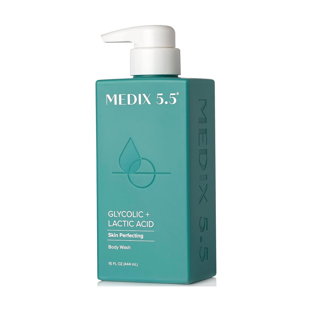 Medix 5.5 Glycolic Acid + Lactic Acid Exfoliating Body Wash Gel